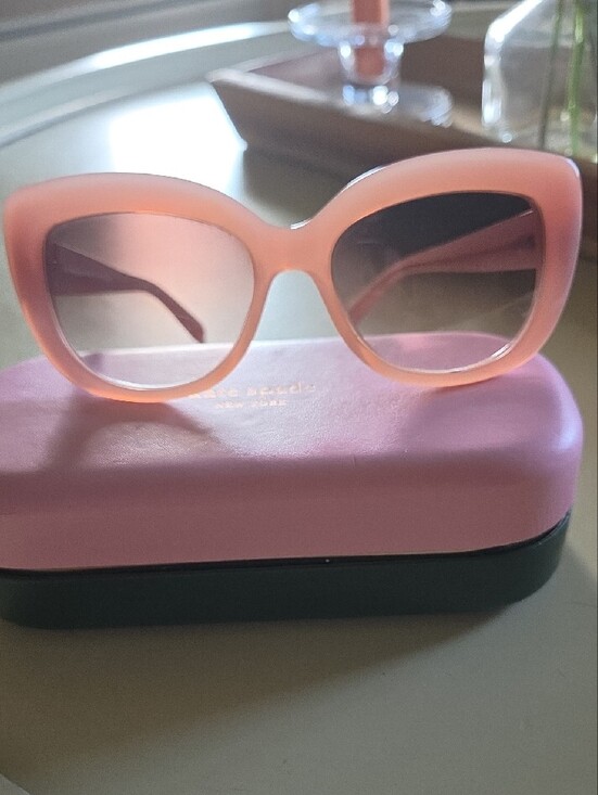 kate spade Pink Cat-Eye Women\'s Sunglasses